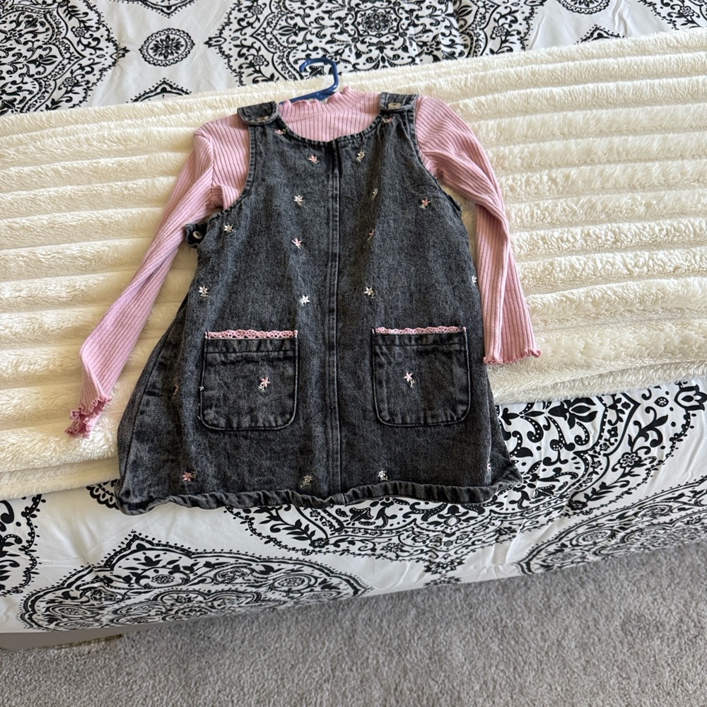 Pink and Gray Kids Jacket